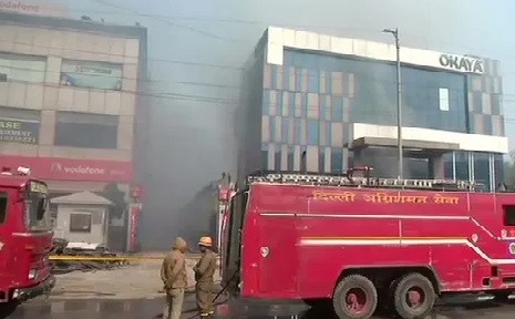 Peeragarhi fire: 14 injured, rescue operation underway