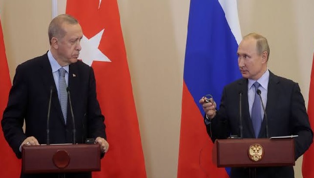 Putin visits Turkey to talk Libya, Syria and gas