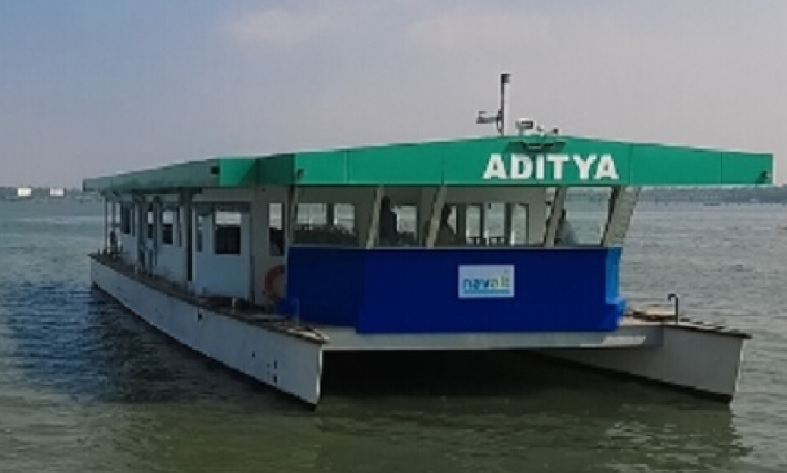 Solar-powered ferry service launched at Manimutharu dam