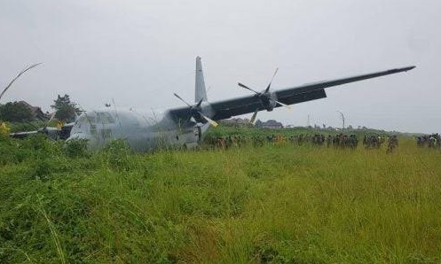 UN: South African military plane crash-lands in Congo