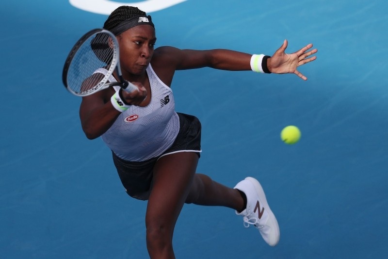 WTA Auckland Classic- Teenage star Coco Gauff makes flying start to New Year