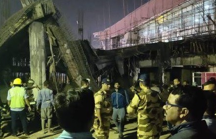 Worker dies after roof collapses at Bhubaneswar airport