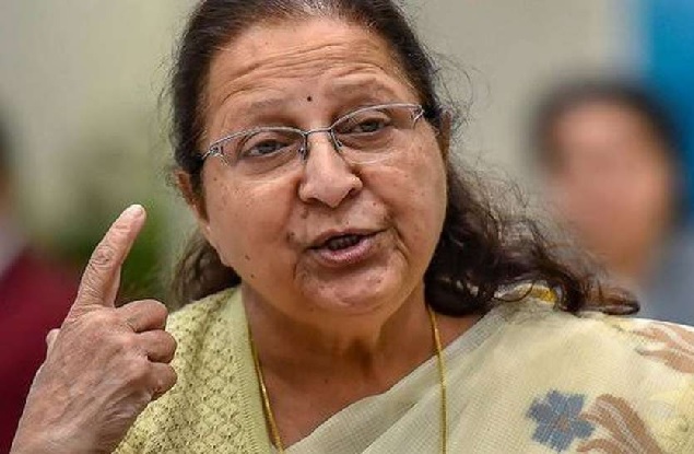 CAA can't be scrapped just because of protests: Sumitra Mahajan