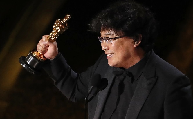 Bong Joon Ho wins best original screenplay for 'Parasite', 'Jojo Rabbit' gets adapted Oscar