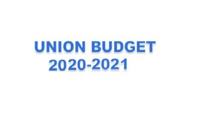 Union Budget 2020-21 highlights