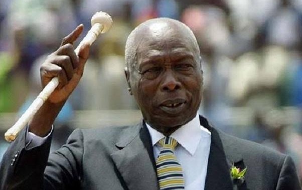 Kenyan president says ex-president Daniel arap Moi has died