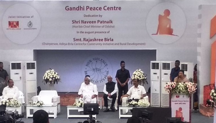 Odisha CM inaugurates Gandhi Peace Centre