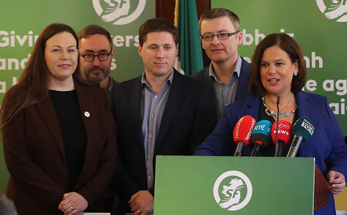 Sinn Fein surges as most popular party in Irish election