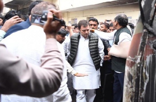 Congress leaders led by Rahul to visit riot-affected areas in Delhi