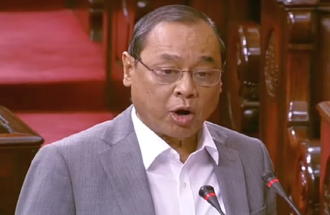 Gogoi takes oath as RS member