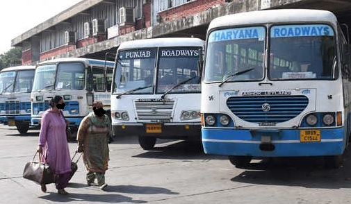 Haryana suspends bus service on Sunday