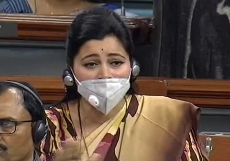 Member asks question wearing mask in Lok Sabha