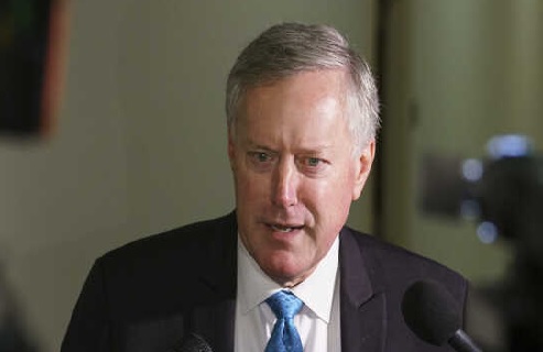 Trump names Rep. Mark Meadows his new chief of staff