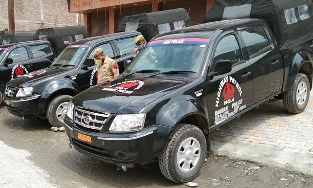 J-K Police launches highway patrols vehicles in Ramban