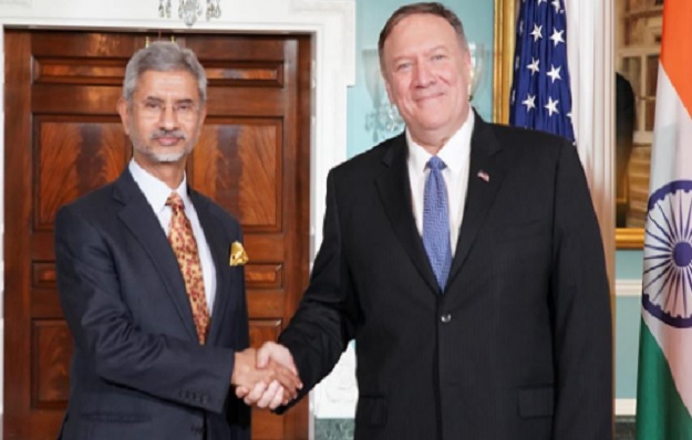 Pompeo and Jaishankar discuss coordinated approach to COVID-19