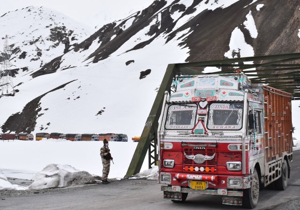 ITBP escorts over 900 essential supply trucks in Ladakh