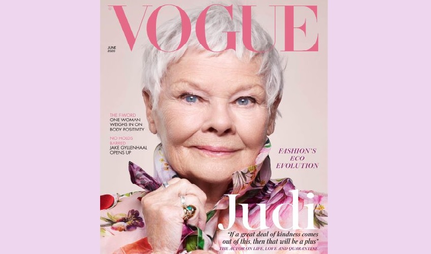 Judi Dench becomes oldest personality to grace British Vogue cover