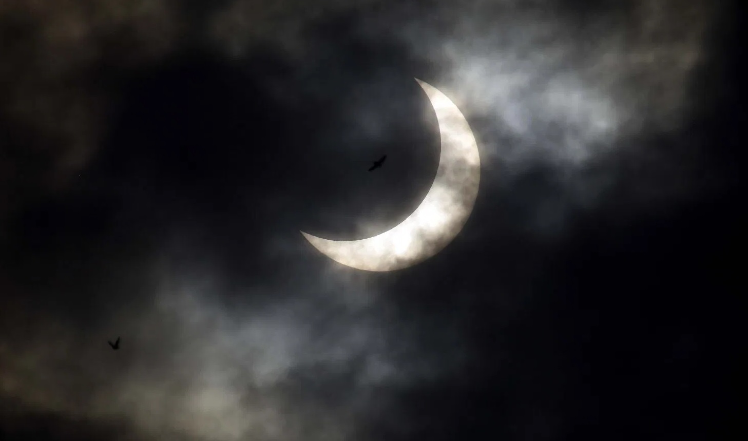 Cloudy skies hamper viewing of annular eclipse in Delhi