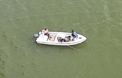 MP: Bride jumps into river