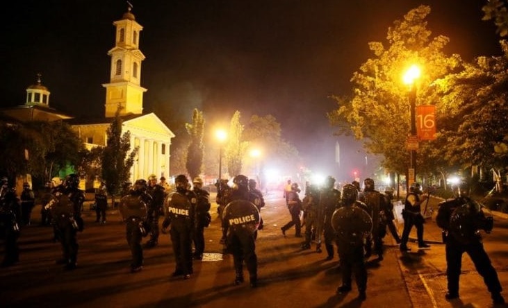 Violent protests engulf US, thousands arrested and nearly 40 cities under curfew