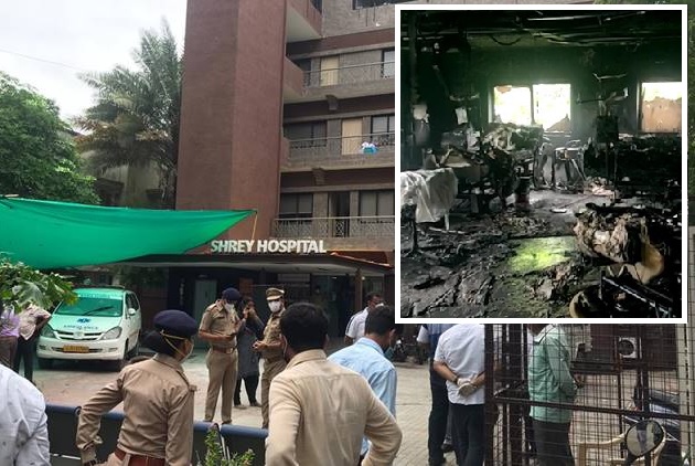 Ahmedabad COVID-19 hospital fire leaves 8 patients dead