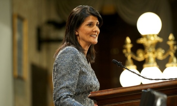 Nikki Haley and top Republican leaders call for US boycott of 2022 Winter Olympics in China