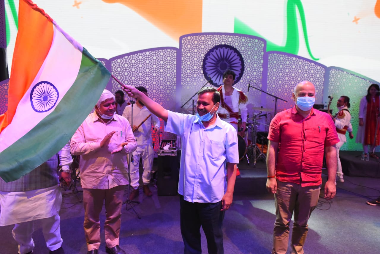 Kejriwal kickstarts Freedom@75 to celebrate 75 years of Indian independence